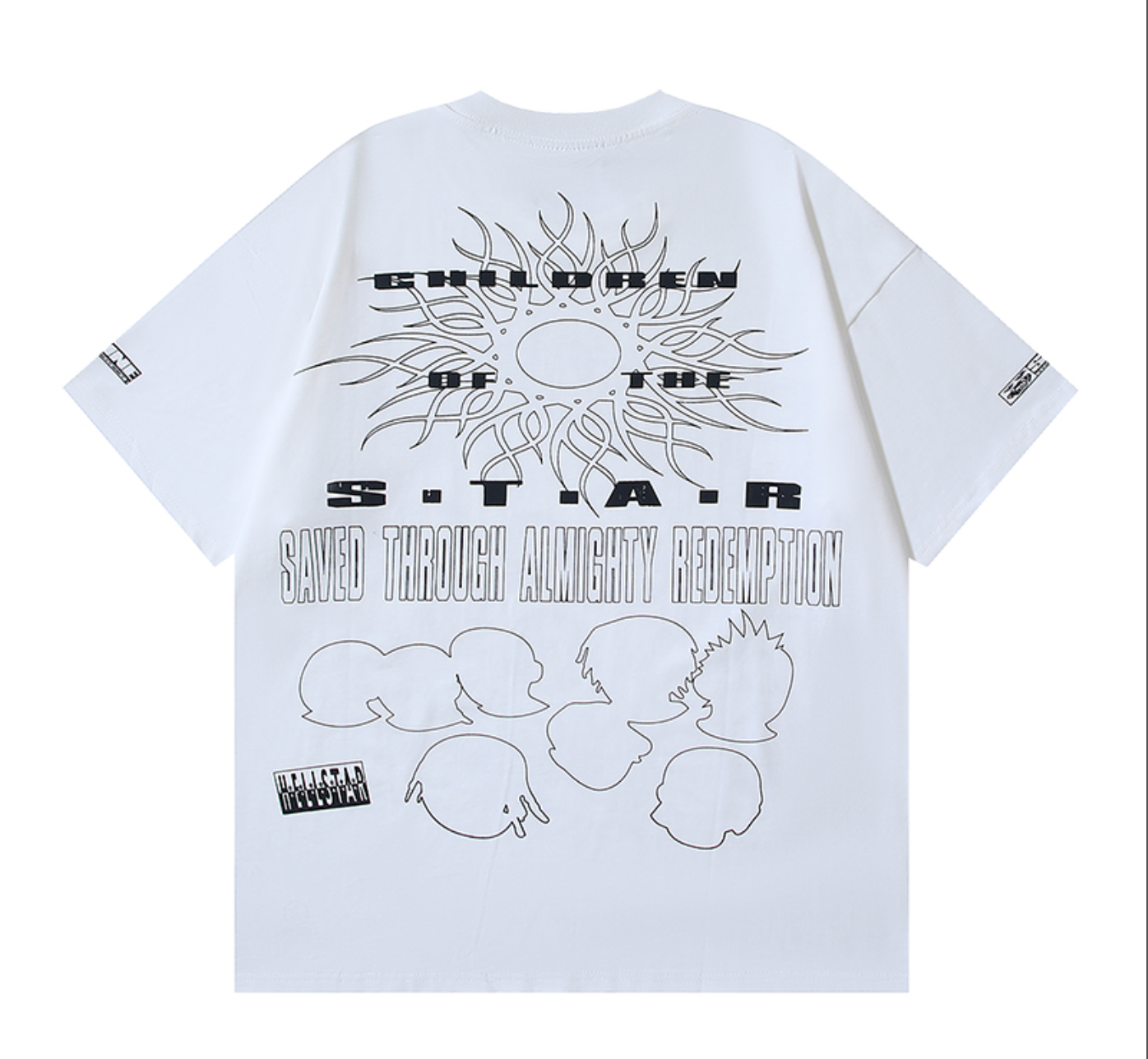 PLAYERA HELLSTAR CHILDREN STAR