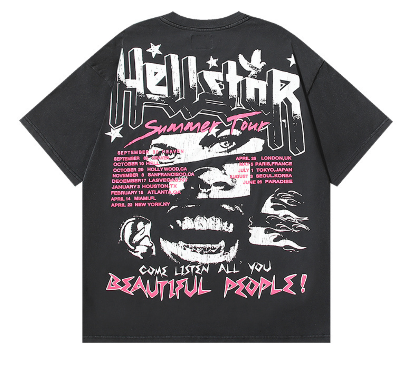 PLAYERA HELLSTAR BEUTIFUL PEOPLE