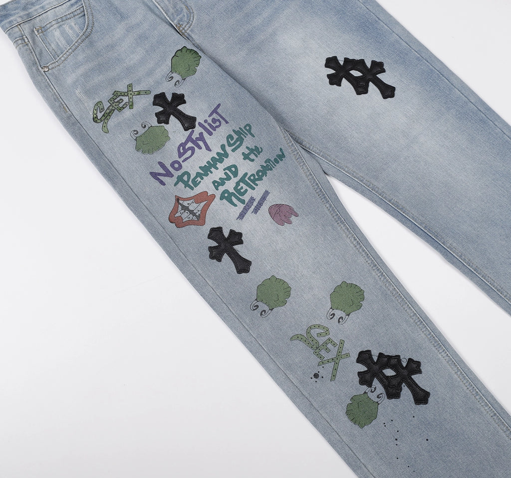 PANTALON CHROME HEARTS