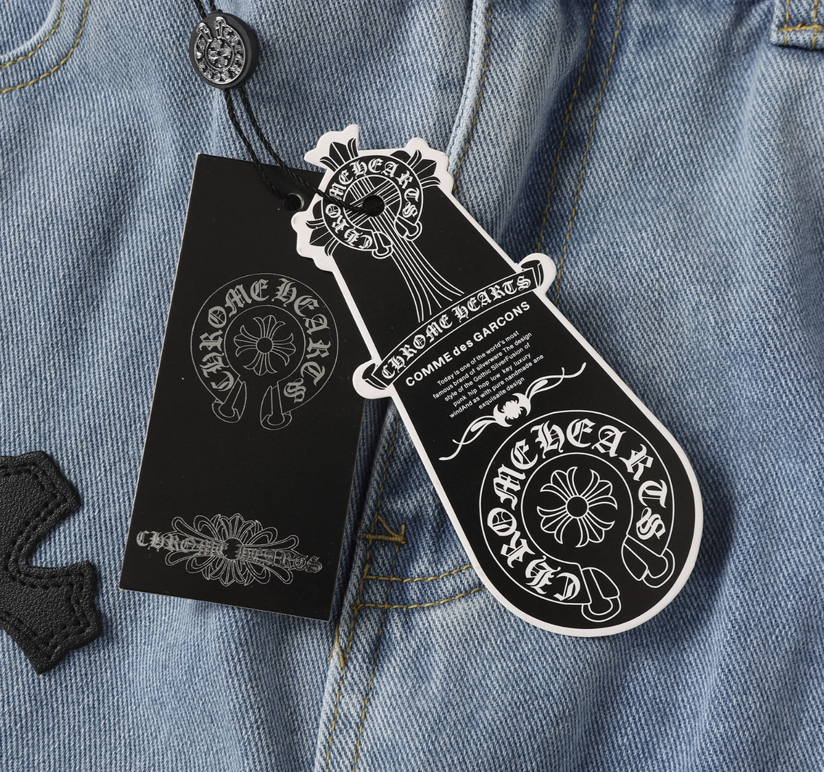 PANTALO CHROME HEARTS