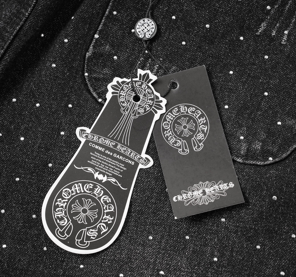 SHORT CHROME HEARTS