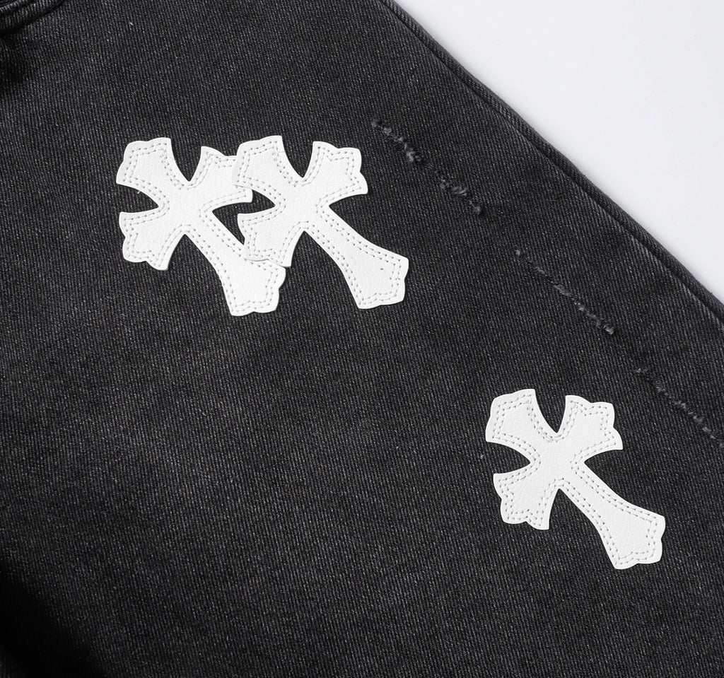 SHORT CHROME HEARTS