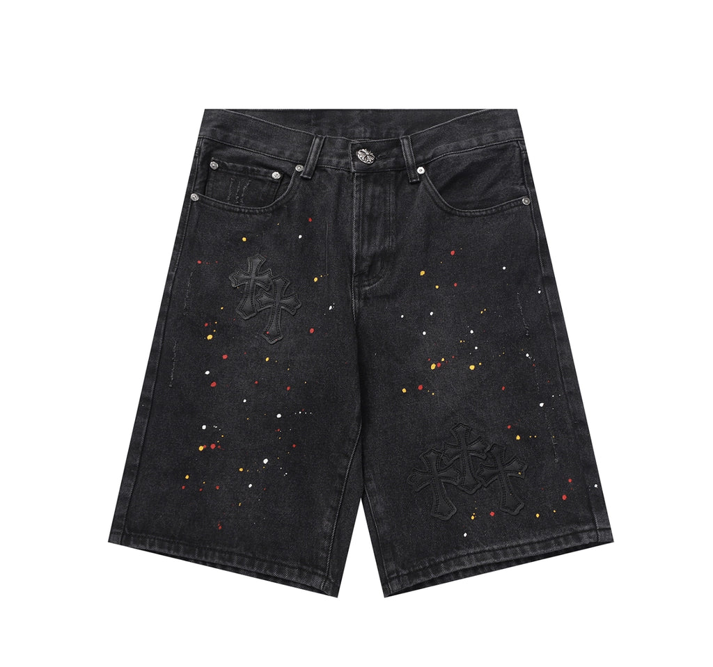 SHORT CHROME HEARTS
