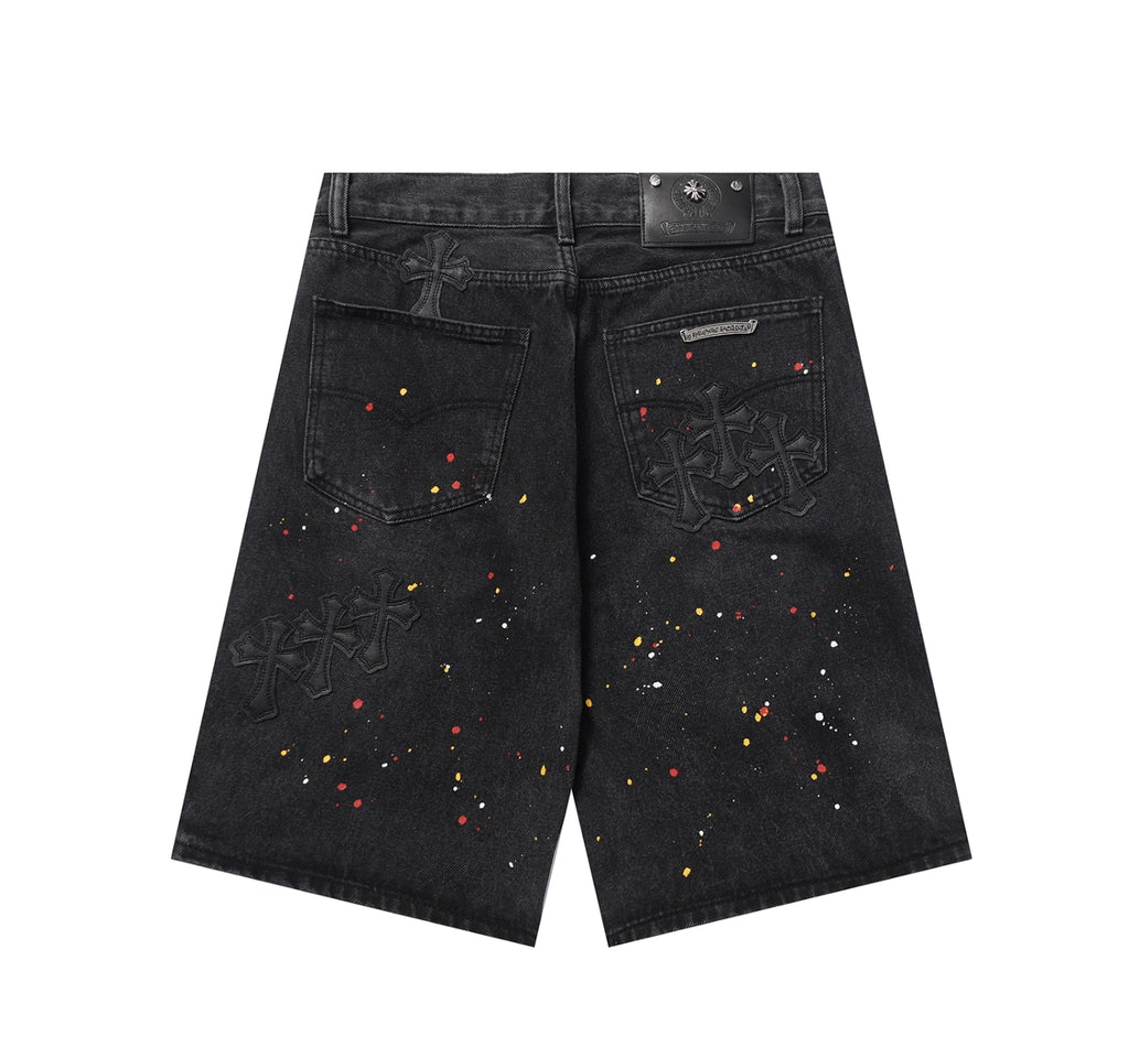 SHORT CHROME HEARTS