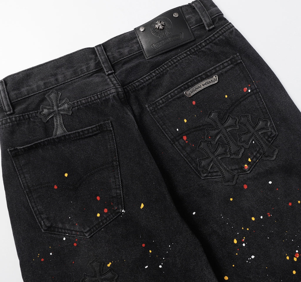 SHORT CHROME HEARTS