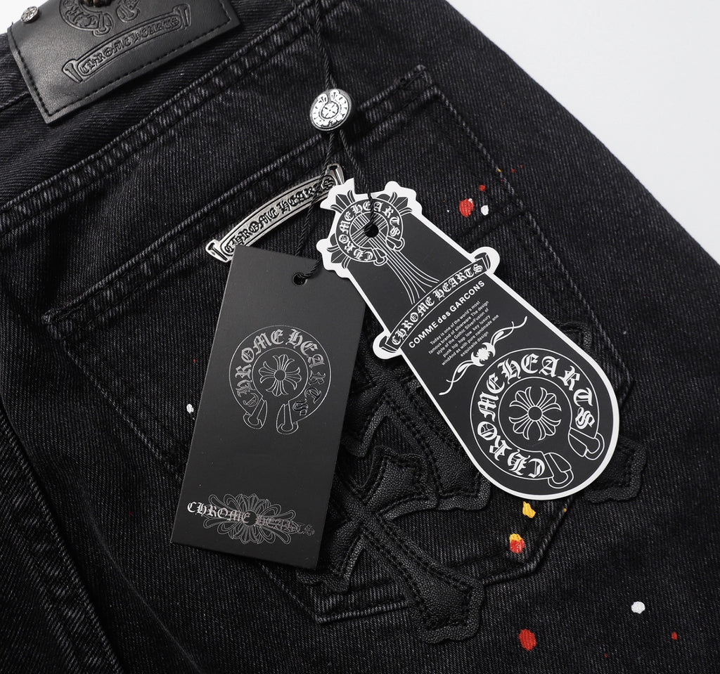 SHORT CHROME HEARTS