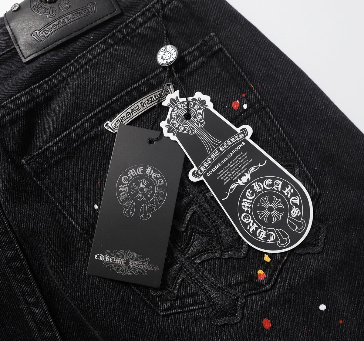 SHORT CHROME HEARTS