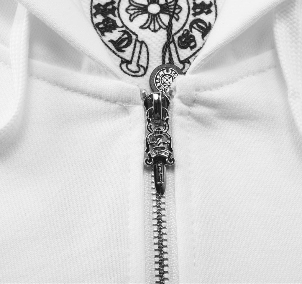 HOODIE ZIPPER CHROME HEARTS X THE ROLLING STONES