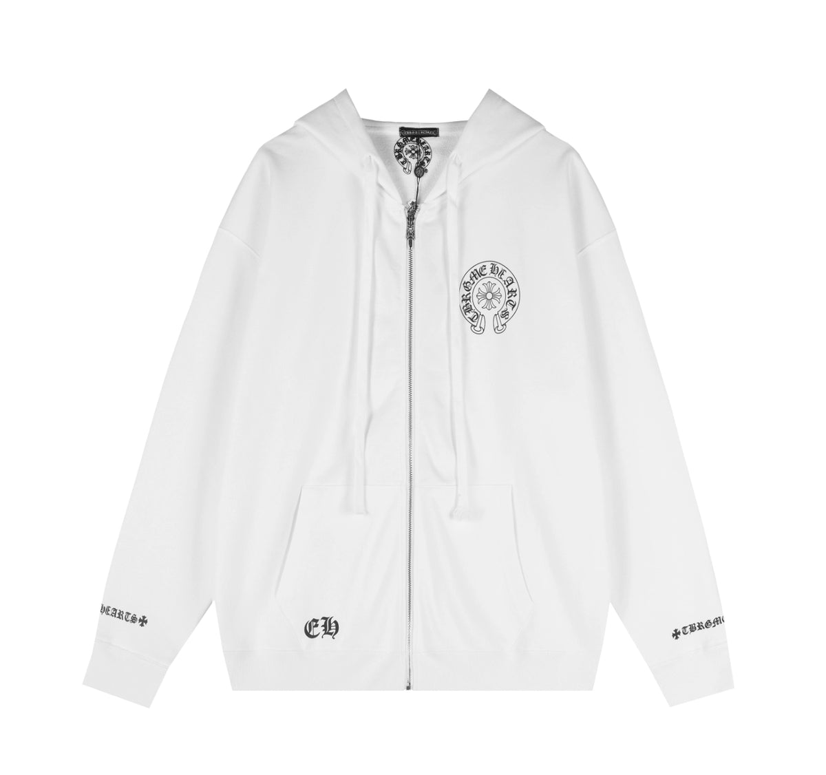 HOODIE ZIPPER CHROME HEARTS LOS ANGELES
