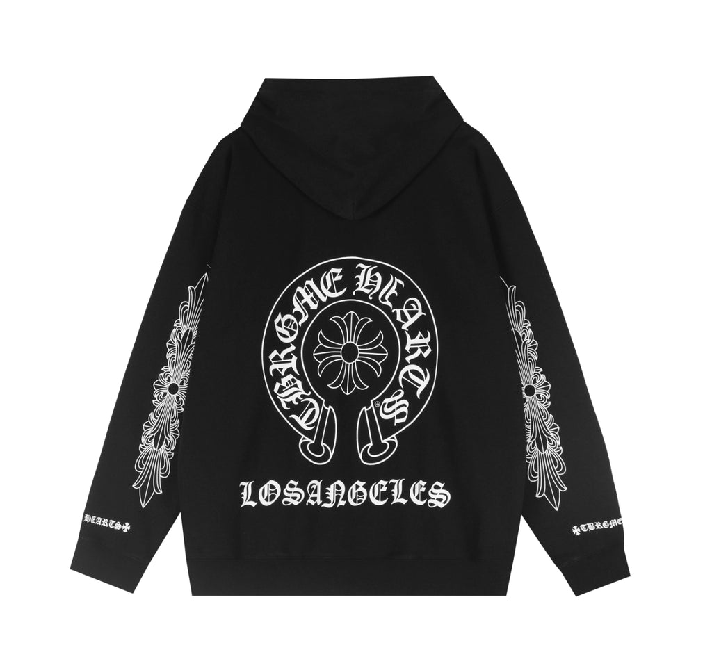 HOODIE ZIPPER CHROME HEARTS LOS ANGELES
