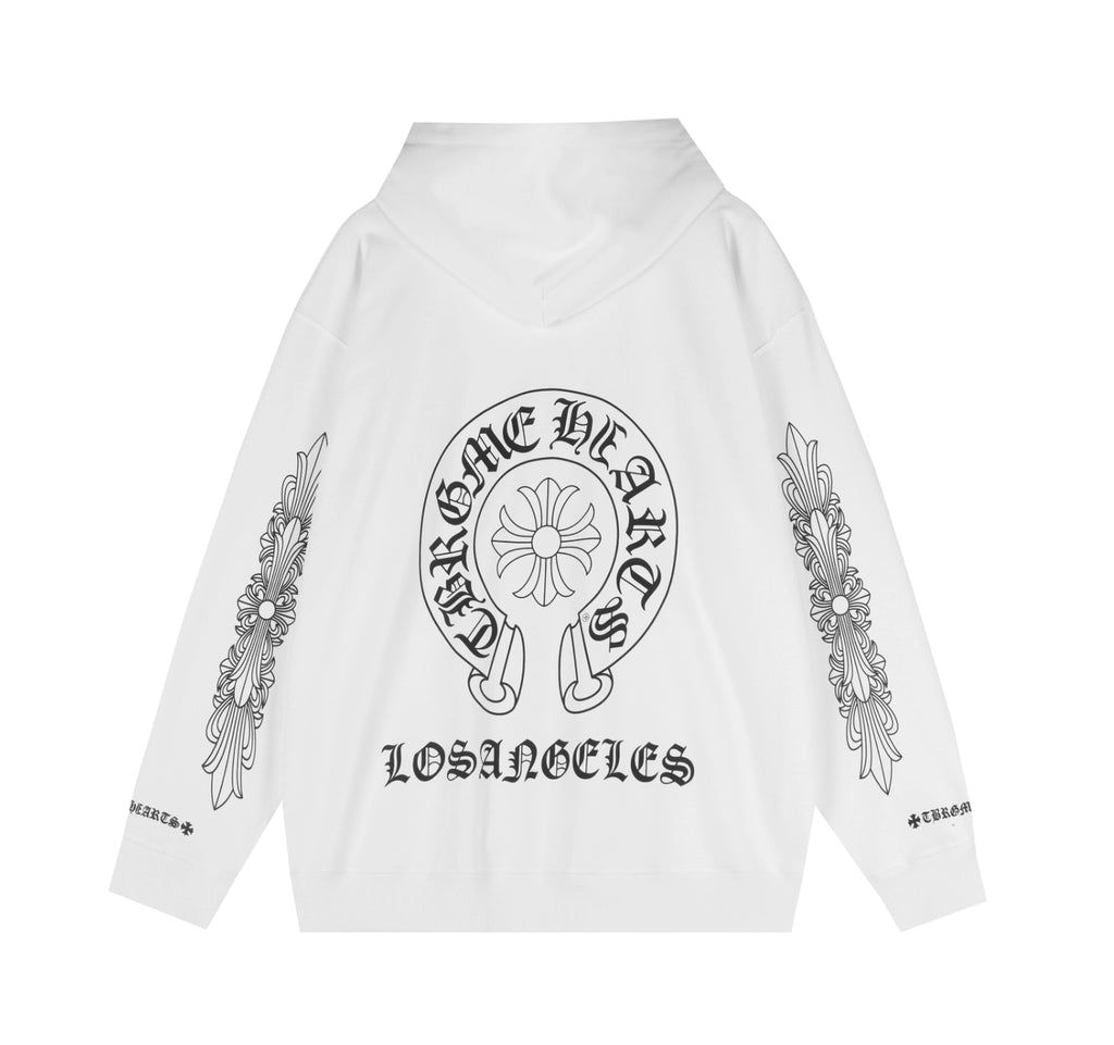 HOODIE ZIPPER CHROME HEARTS LOS ANGELES