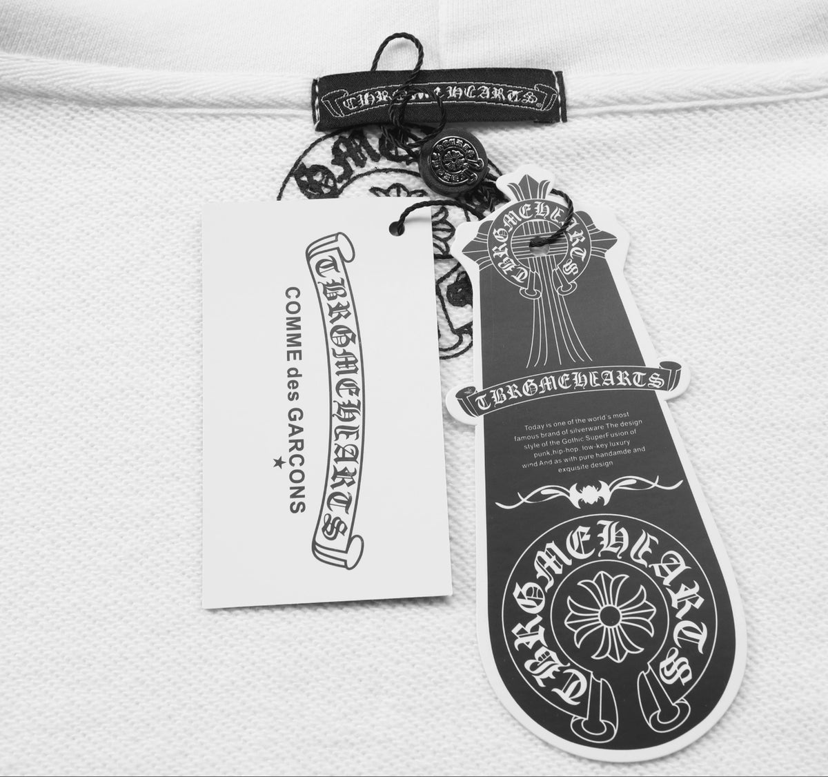 HOODIE ZIPPER CHROME HEARTS LOS ANGELES