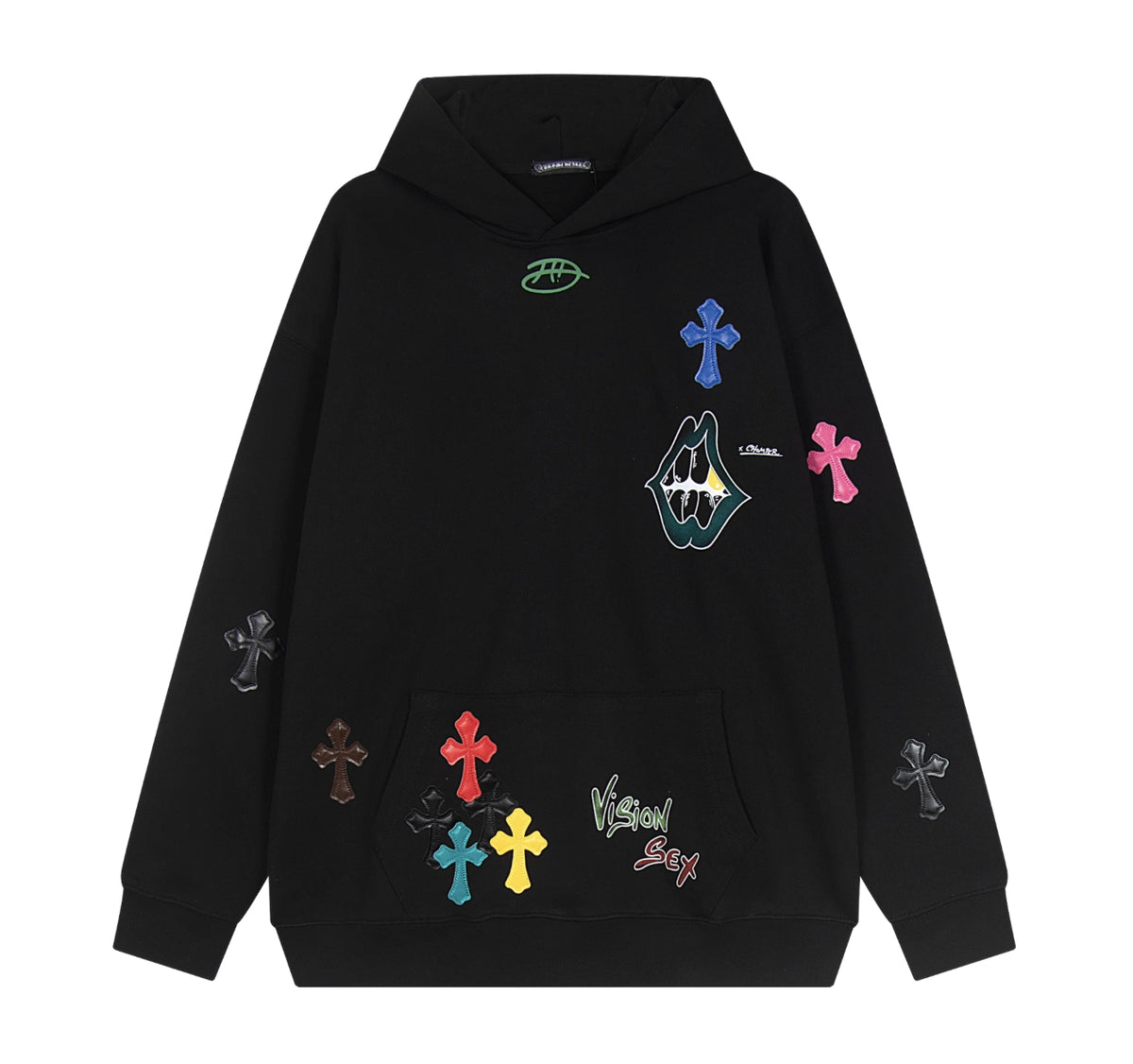 HOODIE CHROME HEARTS VISION SEX