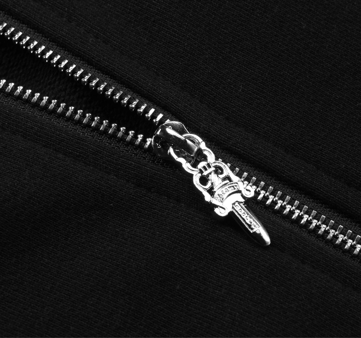 HOODIE ZIPPER CHROME HEARTS