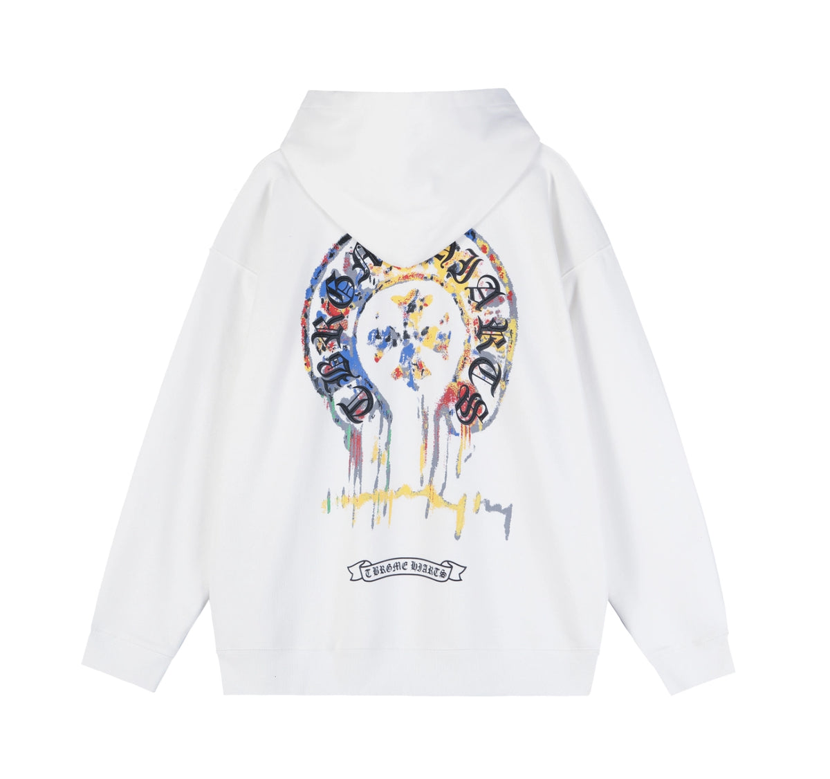 HOODIE CHROME HEARTS PAINT