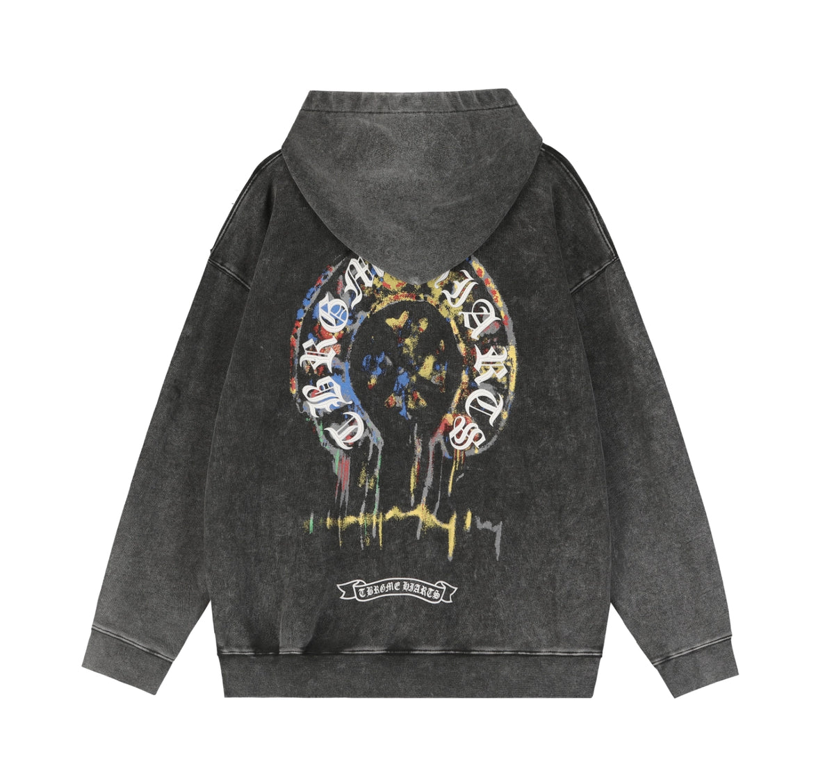 HOODIE CHROME HEARTS PAINT