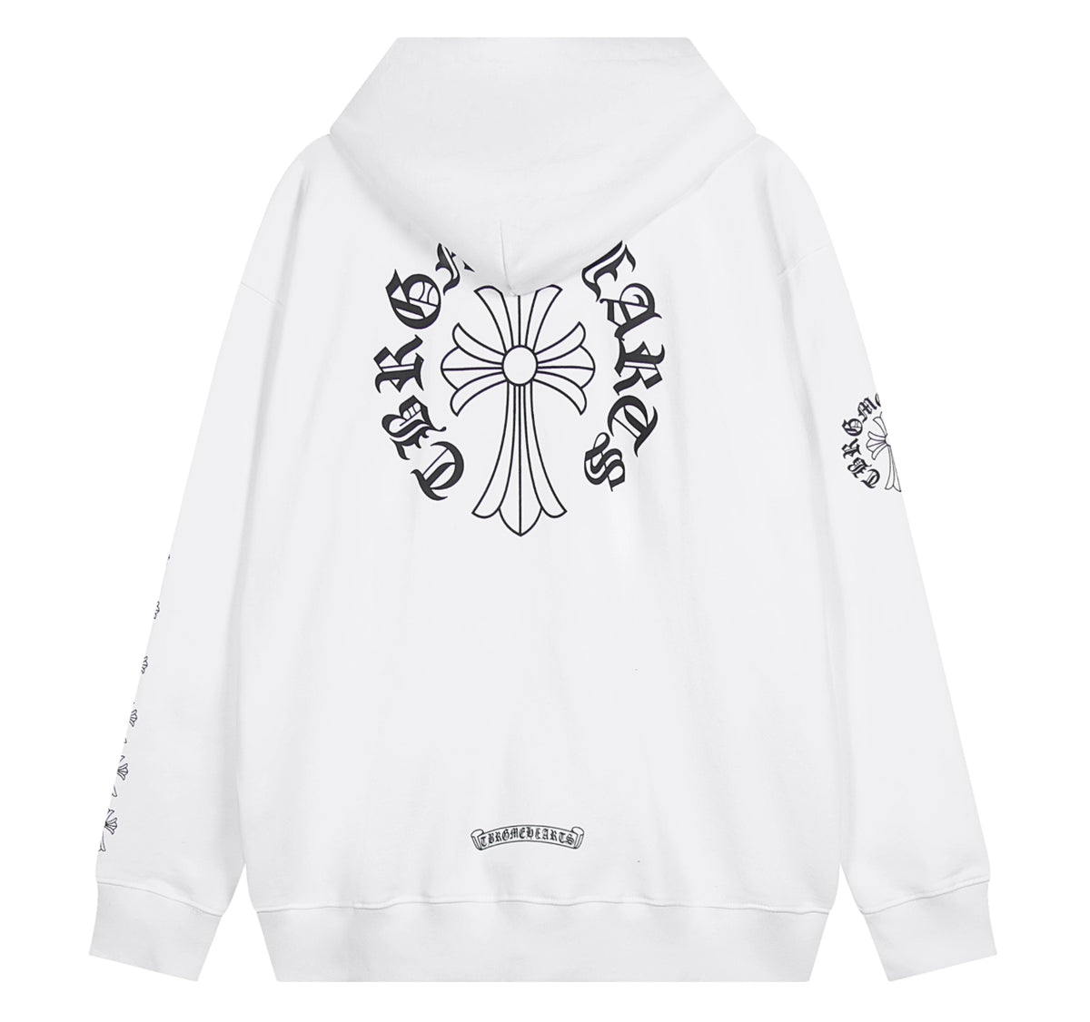 HOODIE ZIPPER CHROME HEARTS