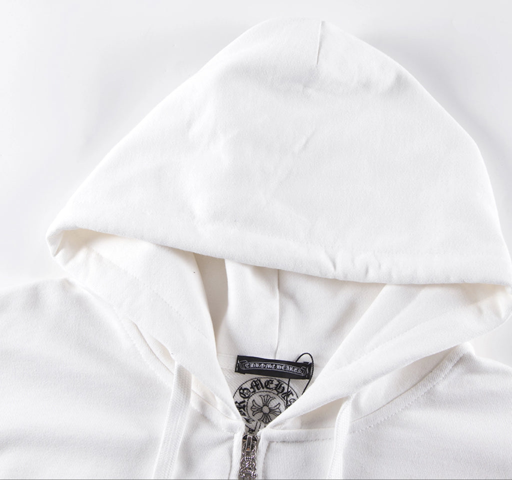HOODIE ZIPPER CHROME HEARTS