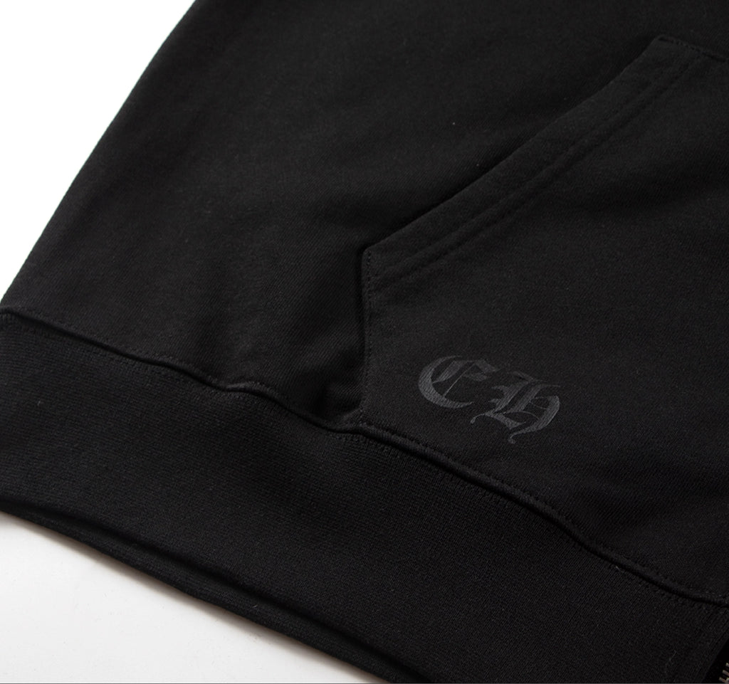HOODIE ZIPPER CHROME HEARTS