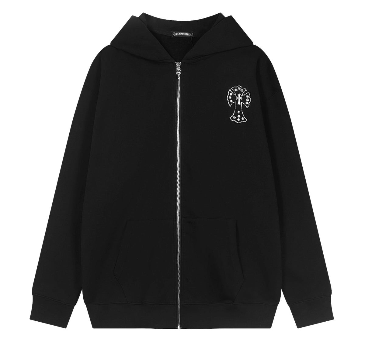 HOODIE ZIPPER CHROME HEARTS VVS