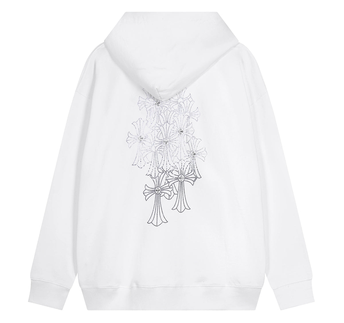 HOODIE ZIPPER CHROME HEARTS VVS
