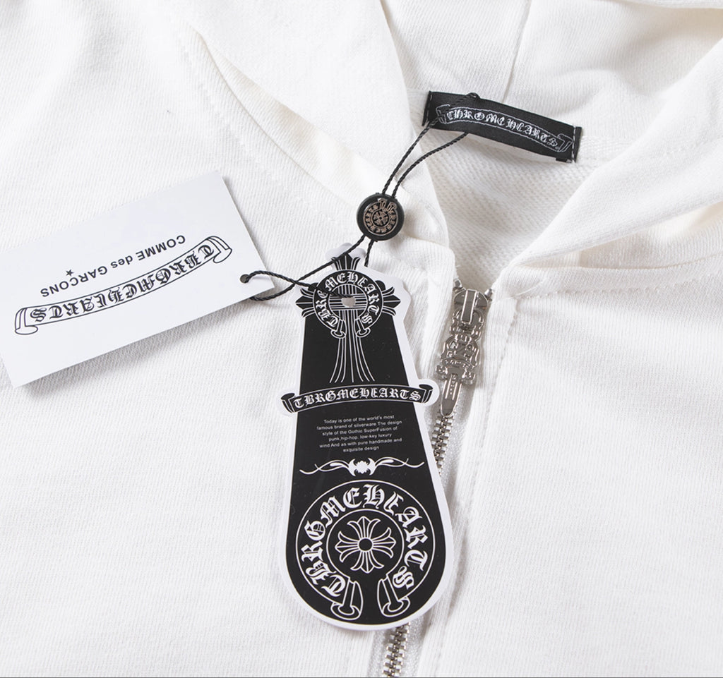 HOODIE ZIPPER CHROME HEARTS VVS