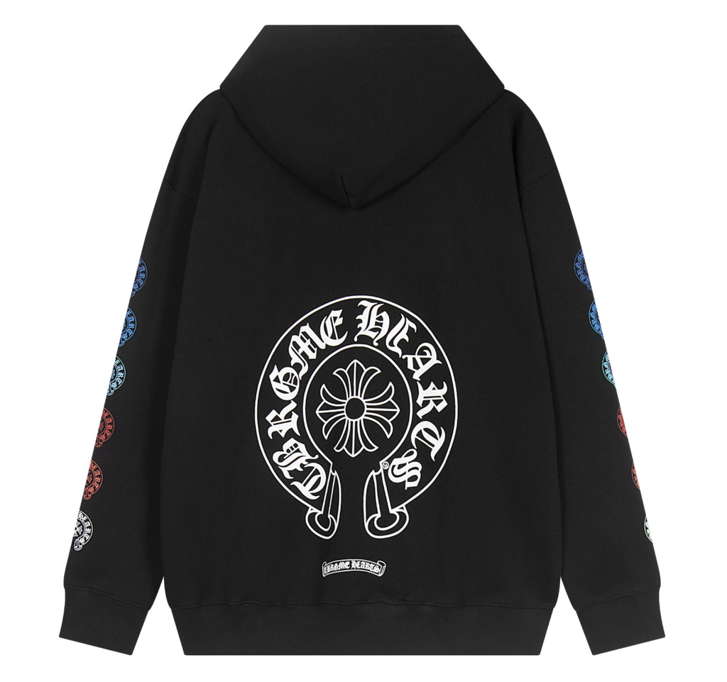 HOODIE ZIPPER CHROME HEARTS