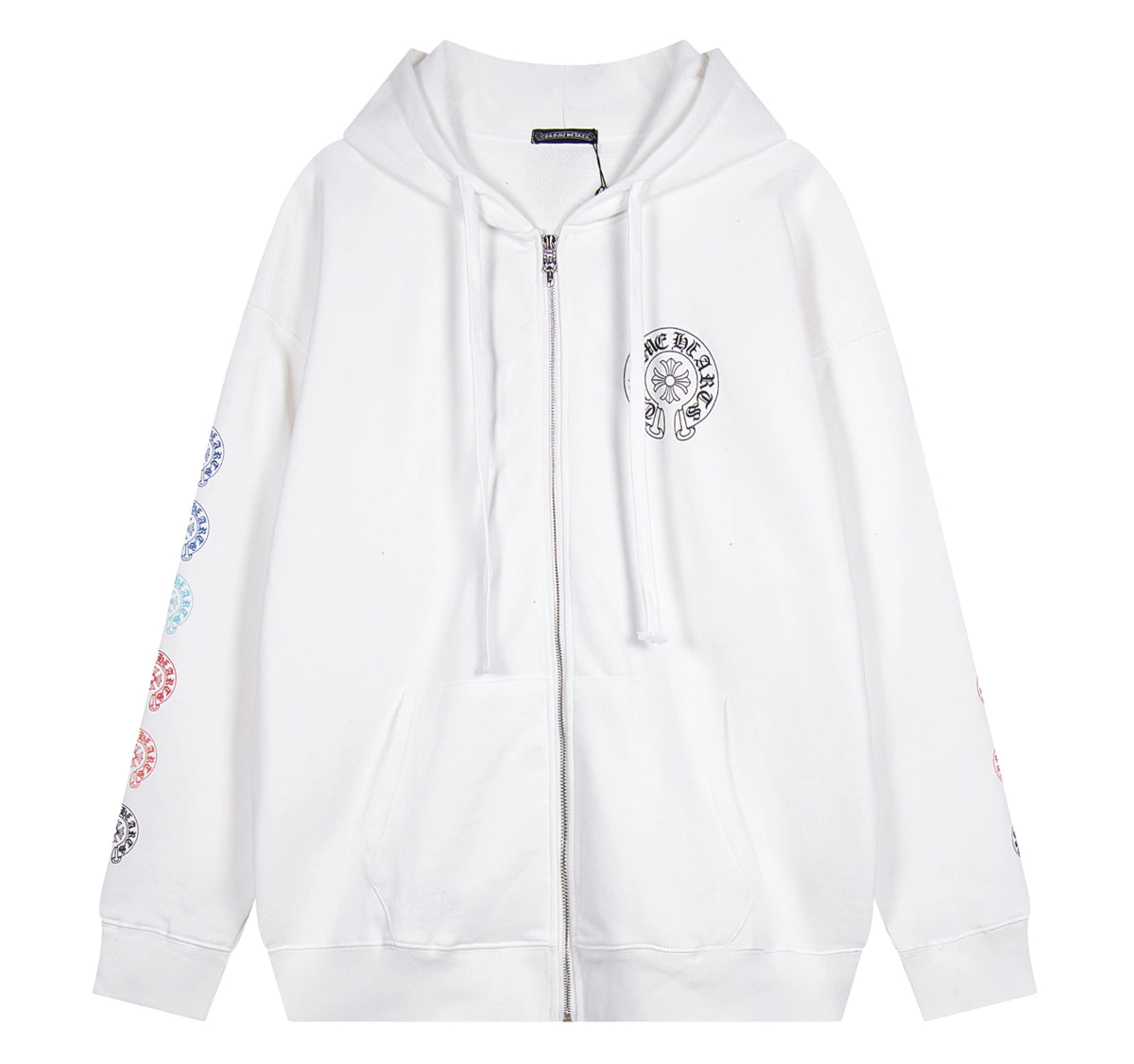 HOODIE ZIPPER CHROME HEARTS