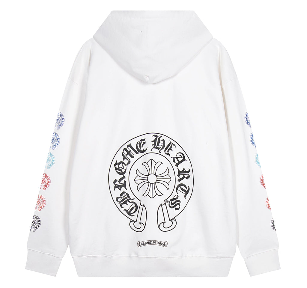 HOODIE ZIPPER CHROME HEARTS