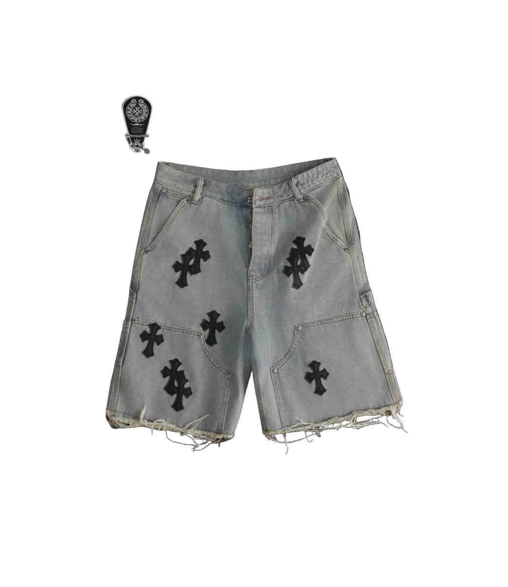 SHORT CHROME HEARTS
