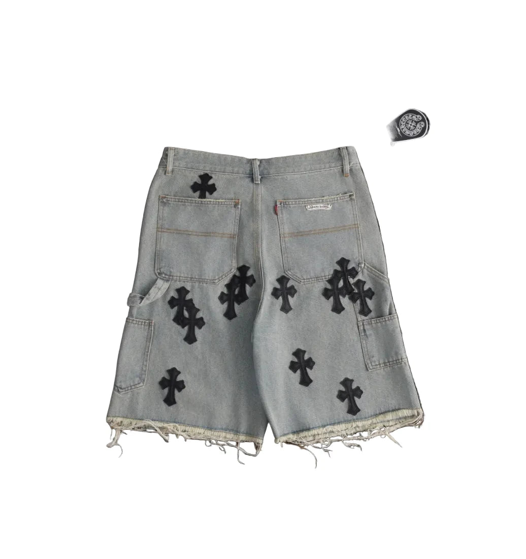 SHORT CHROME HEARTS