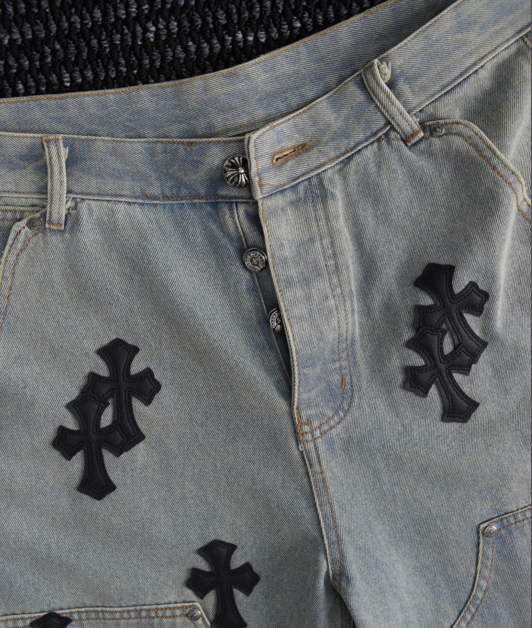 SHORT CHROME HEARTS