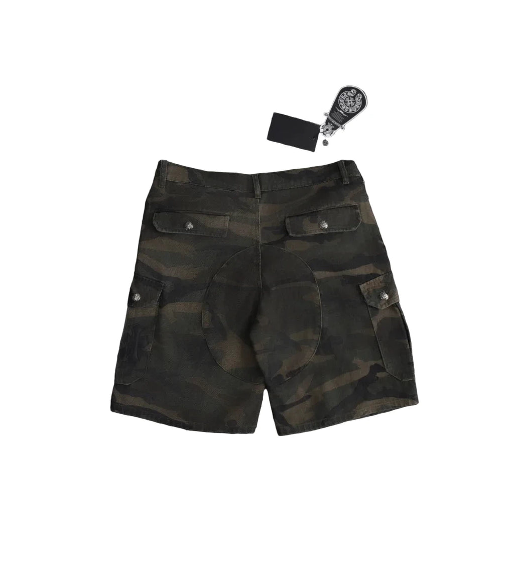 SHORT CAMO CHROME HEARTS