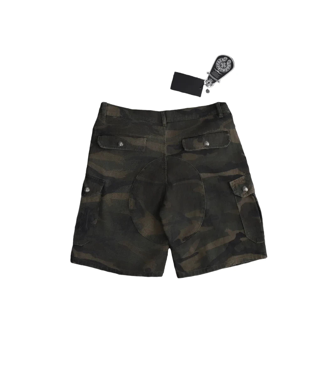 SHORT CAMO CHROME HEARTS