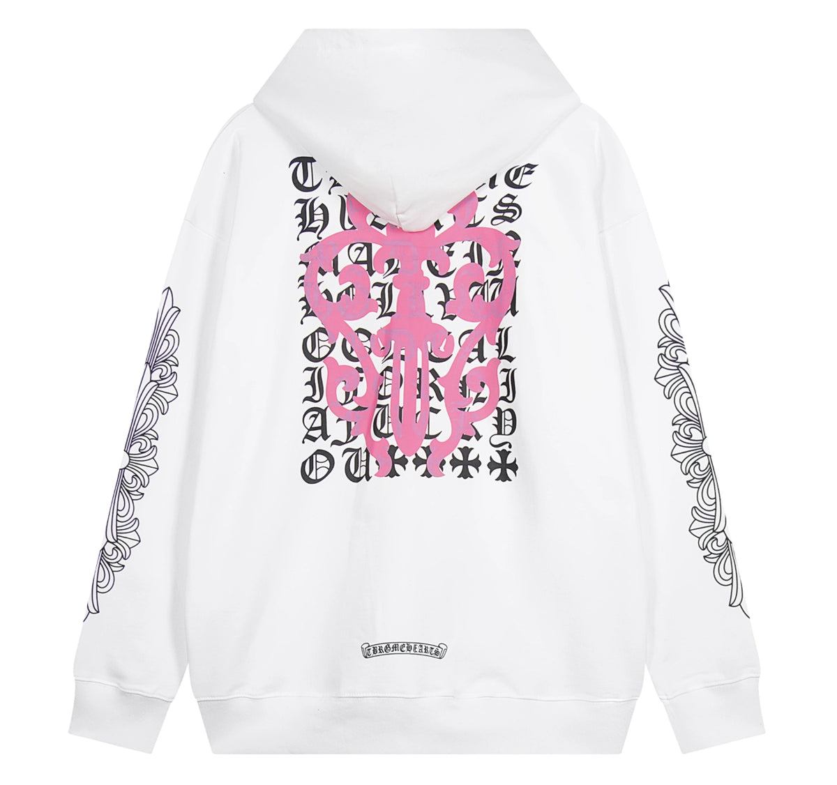 HOODIE ZIPPER CHROME HEARTS