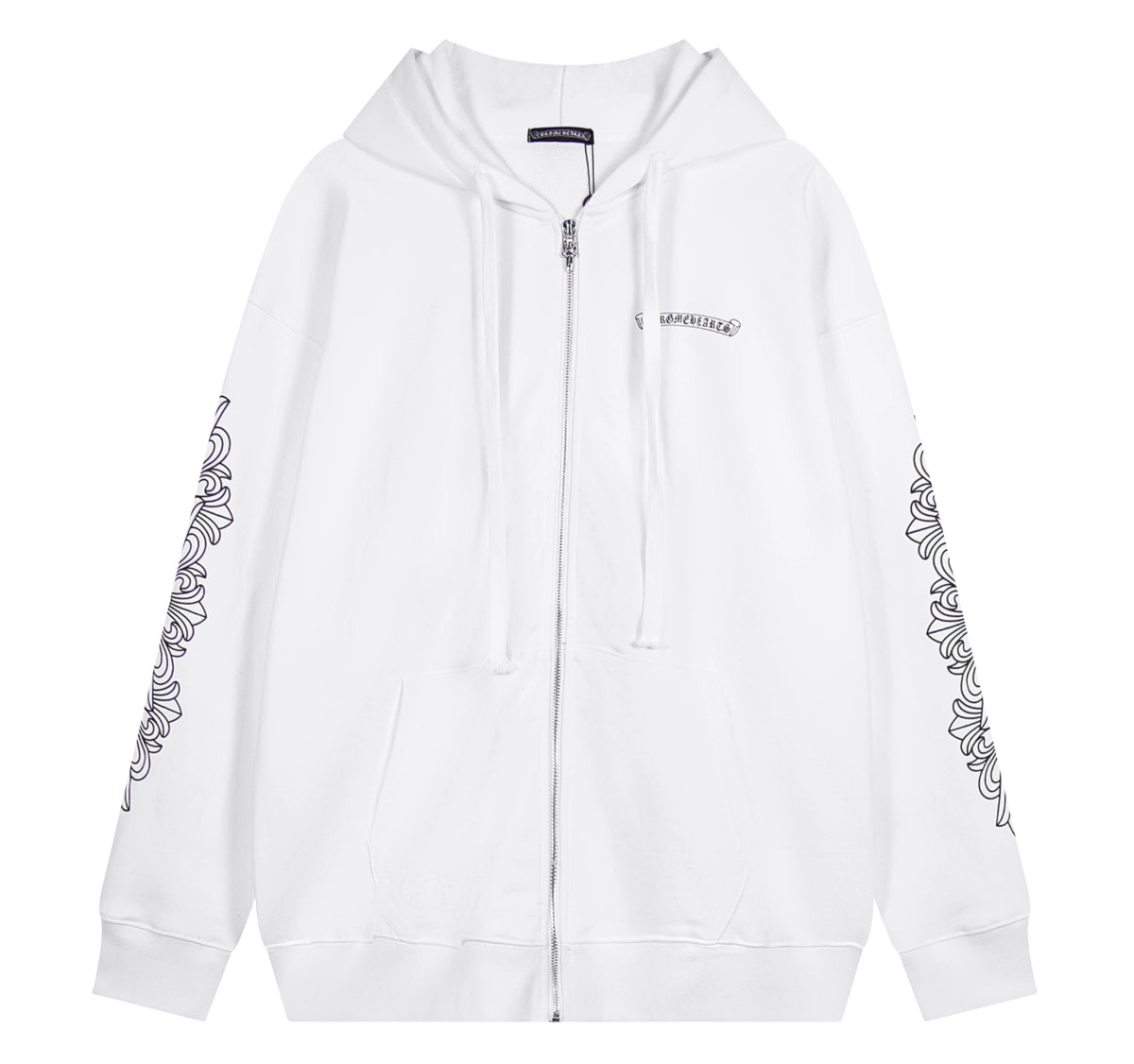 HOODIE ZIPPER CHROME HEARTS
