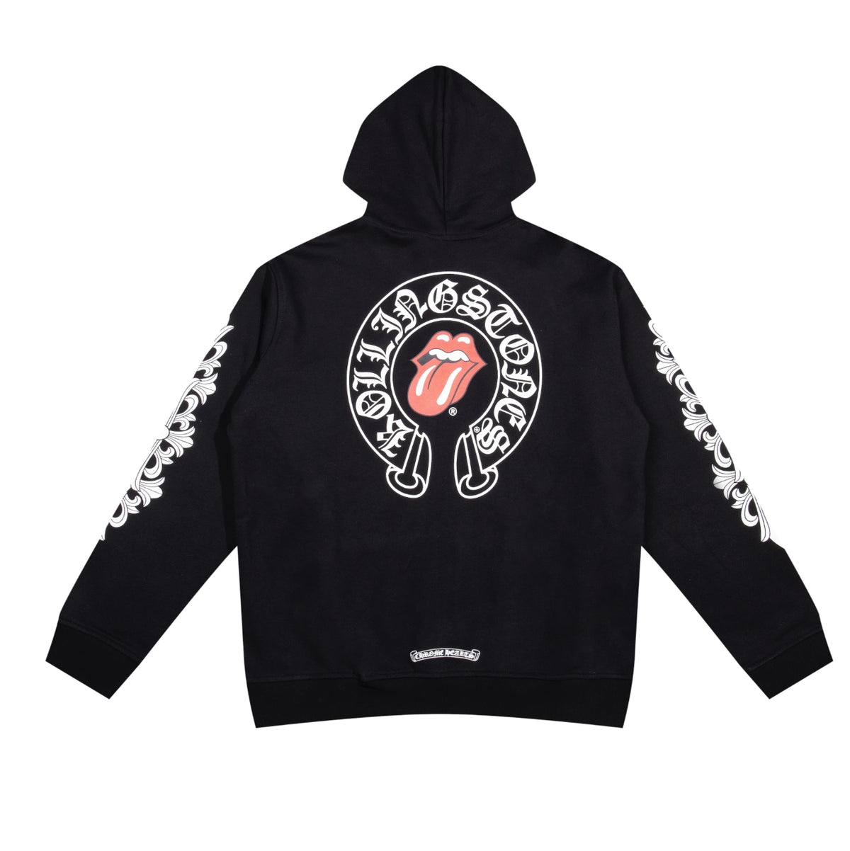 HOODIE ZIPPER CHROME HEARTS X ROLLING STONES