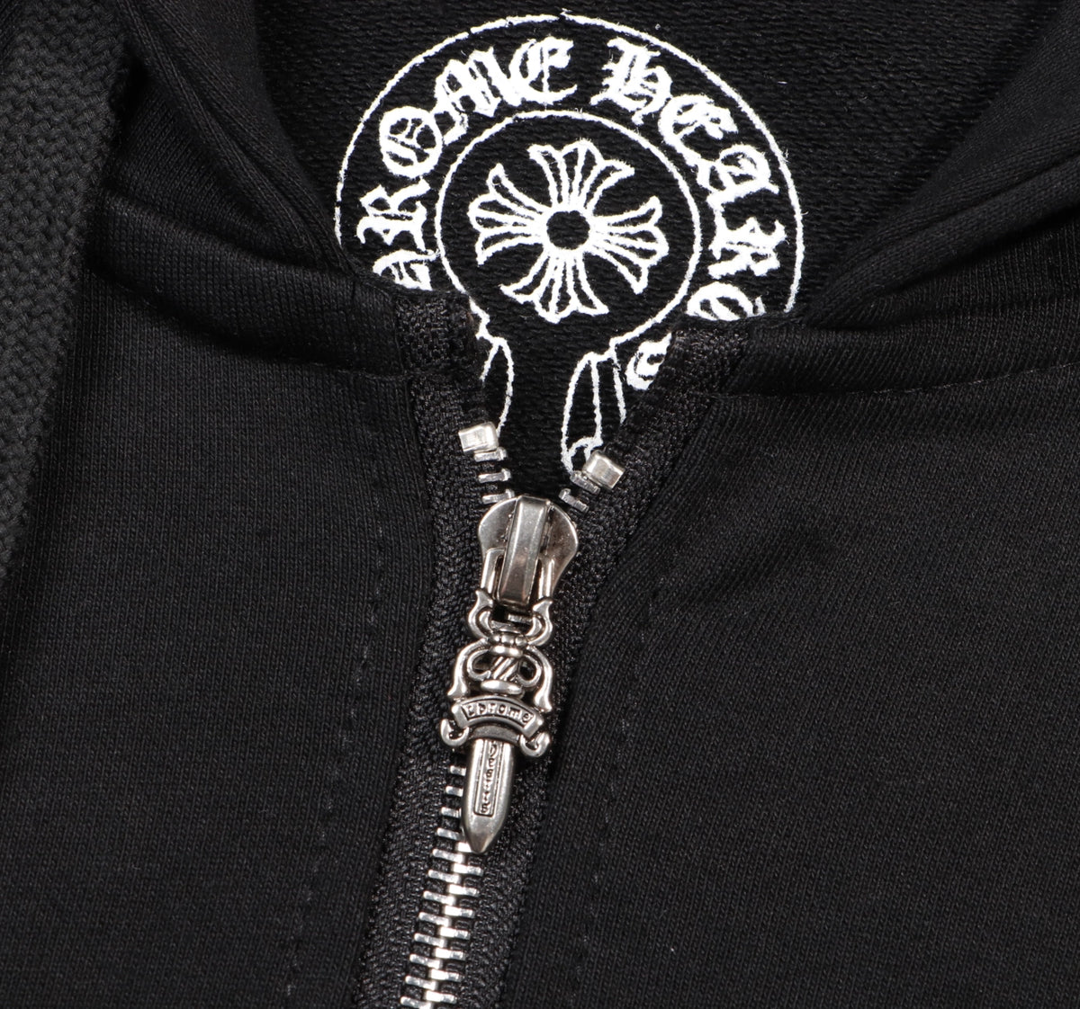 HOODIE ZIPPER CHROME HEARTS X ROLLING STONES