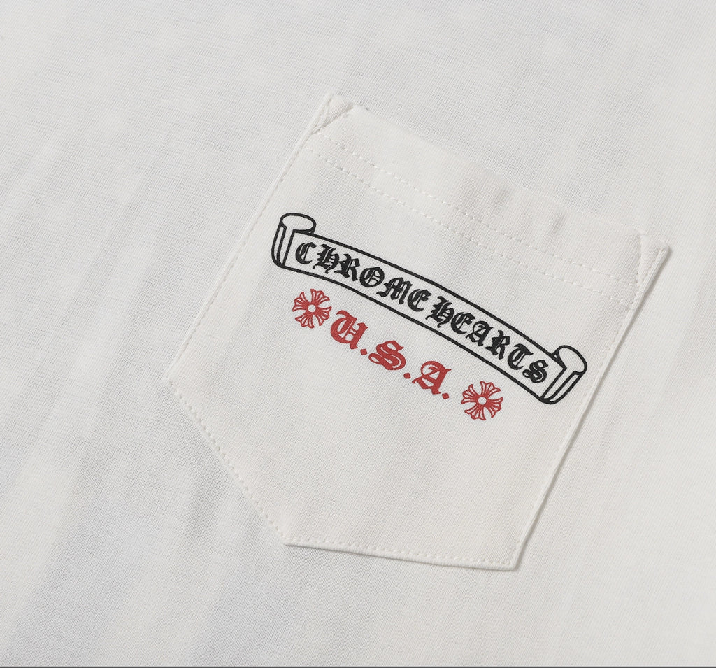 PLAYERA CHROME HEARTS USA