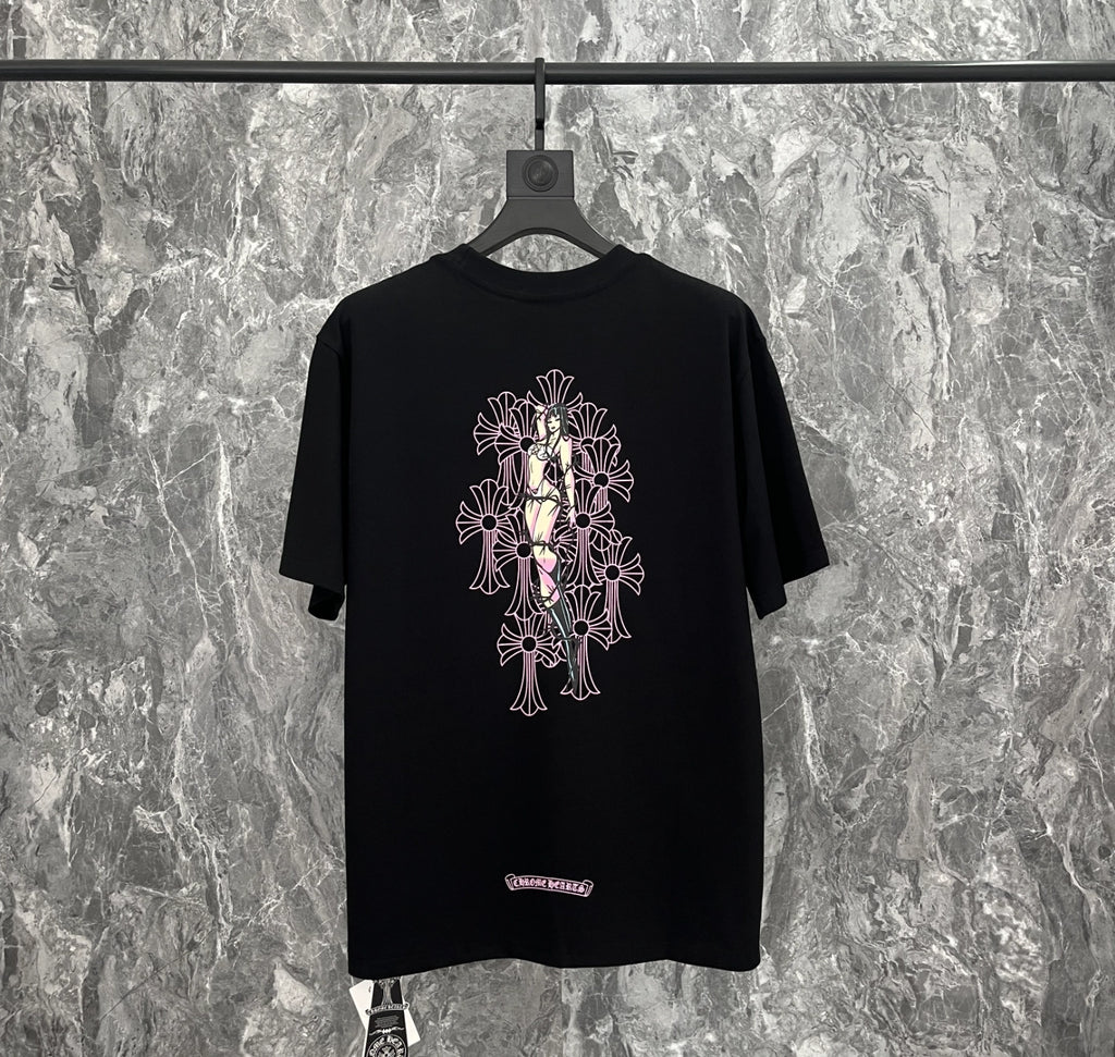 PLAYERA CHROME HEARTS DEADLY DOLL