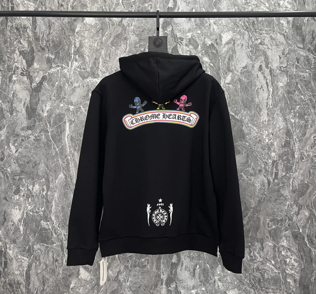HOODIE ZIPPER CHROME HEARTS