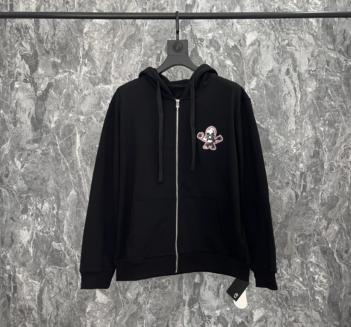 HOODIE ZIPPER CHROME HEARTS