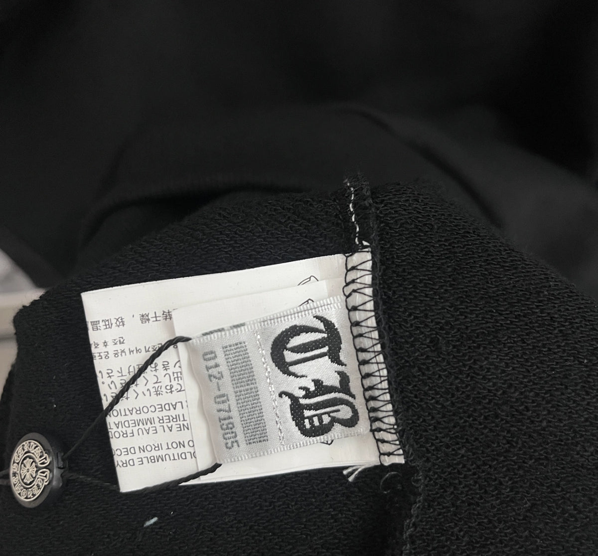HOODIE ZIPPER CHROME HEARTS