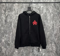 HOODIE ZIPPER CHROME HEARTS