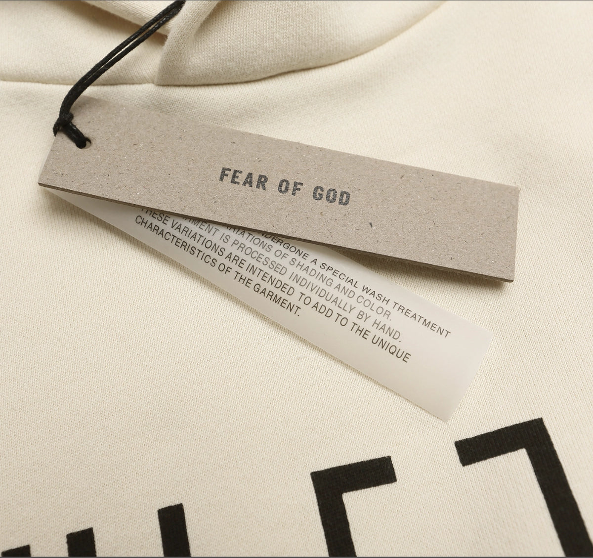 HOODIE FEAR OF GOD X ADIDAS