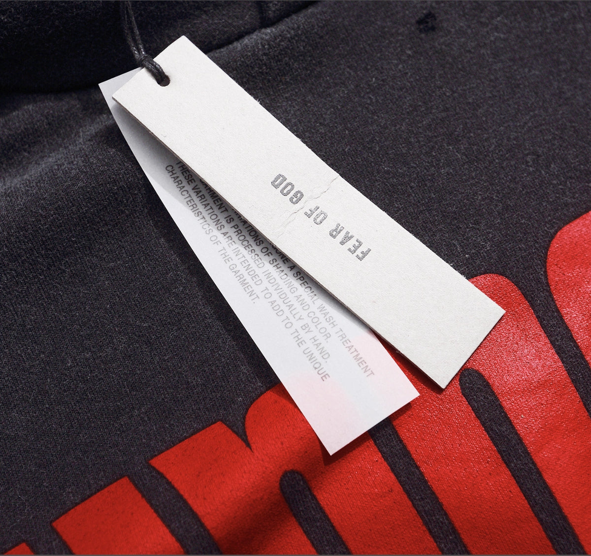 HOODIE FEAR OF GOD SINNERS