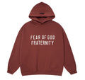 HOODIE FEAR OF GOD FRATERNITY