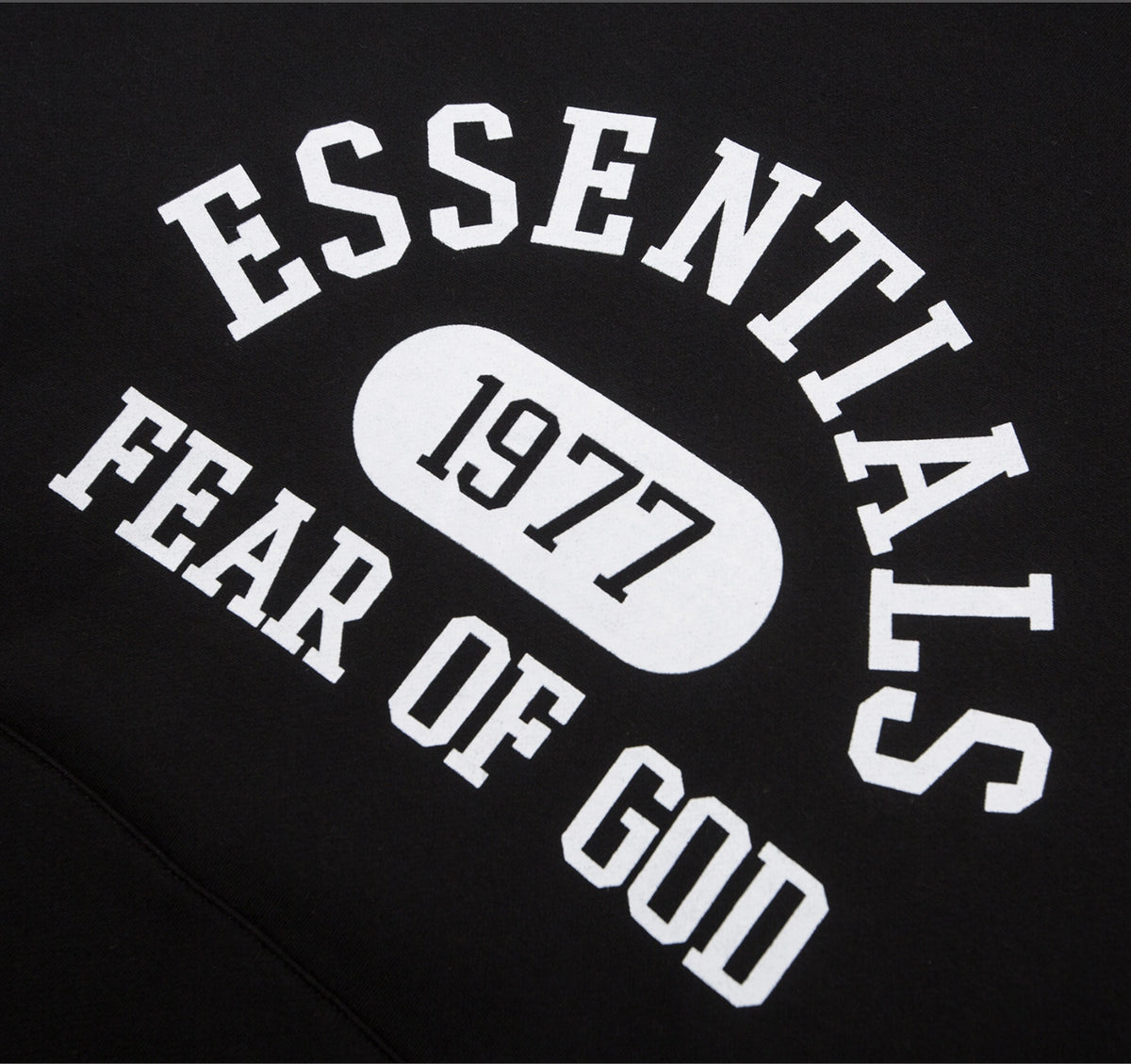 HOODIE FEAR OF GOD ESSENTIALS 1977