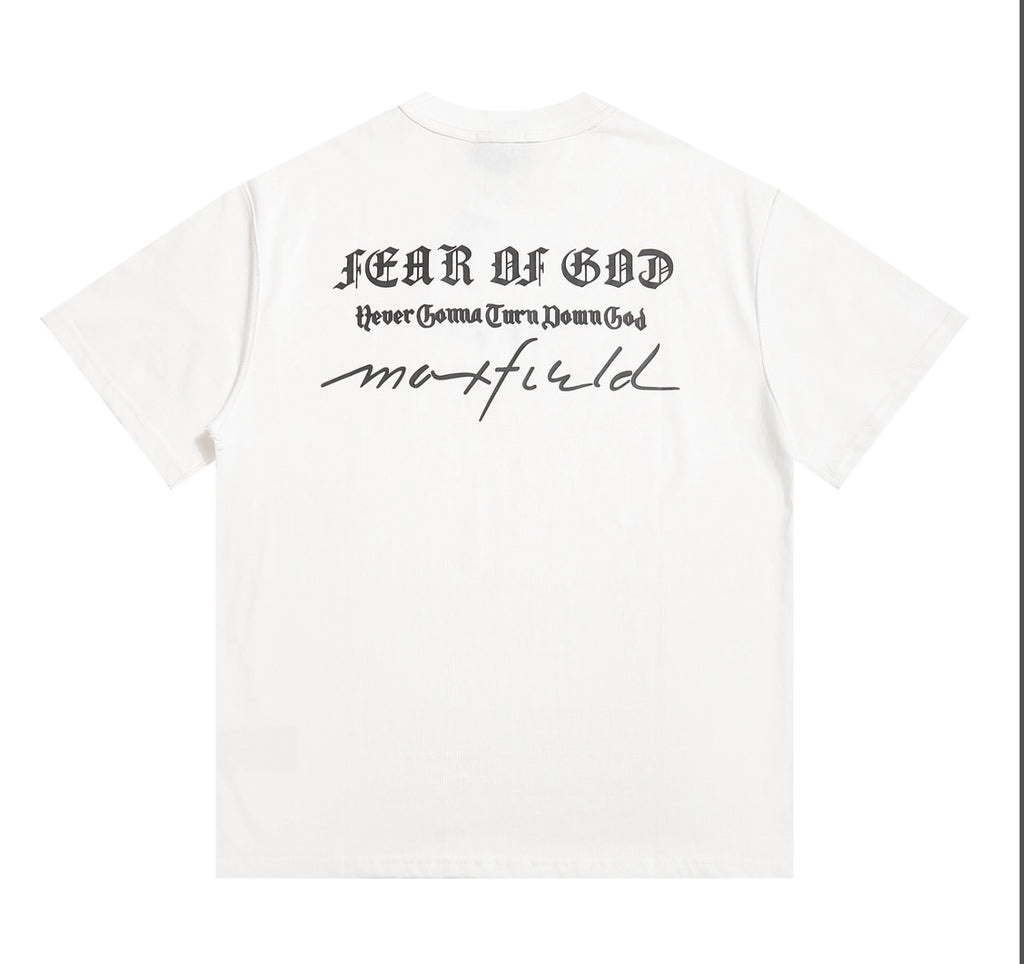 PLAYERA FEAR OF GOD X MAXFIELD