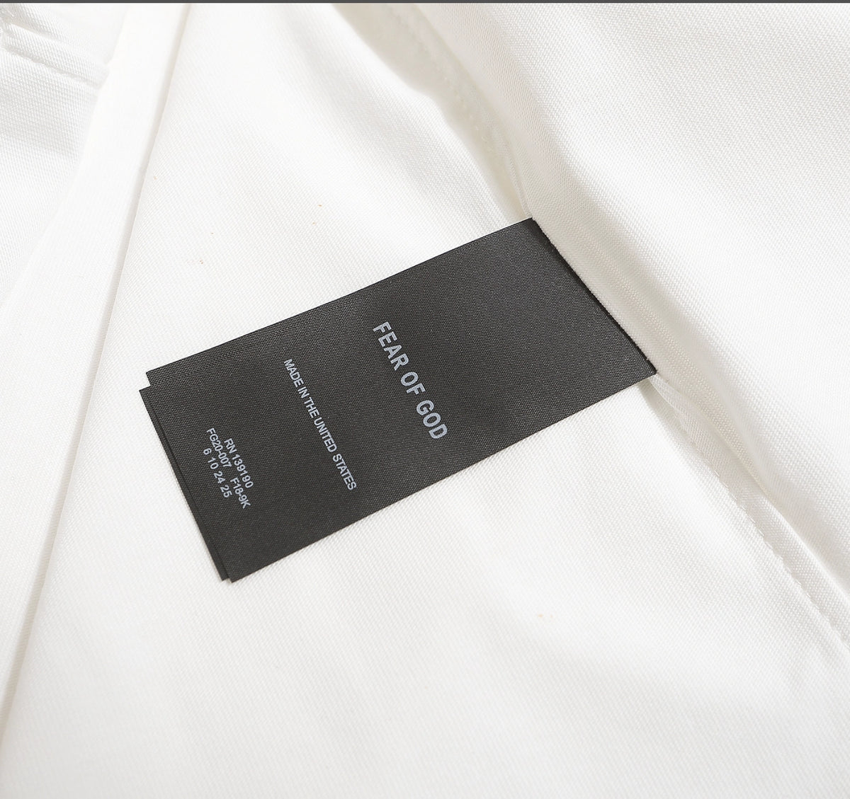 PLAYERA FEAR OF GOD X MAXFIELD